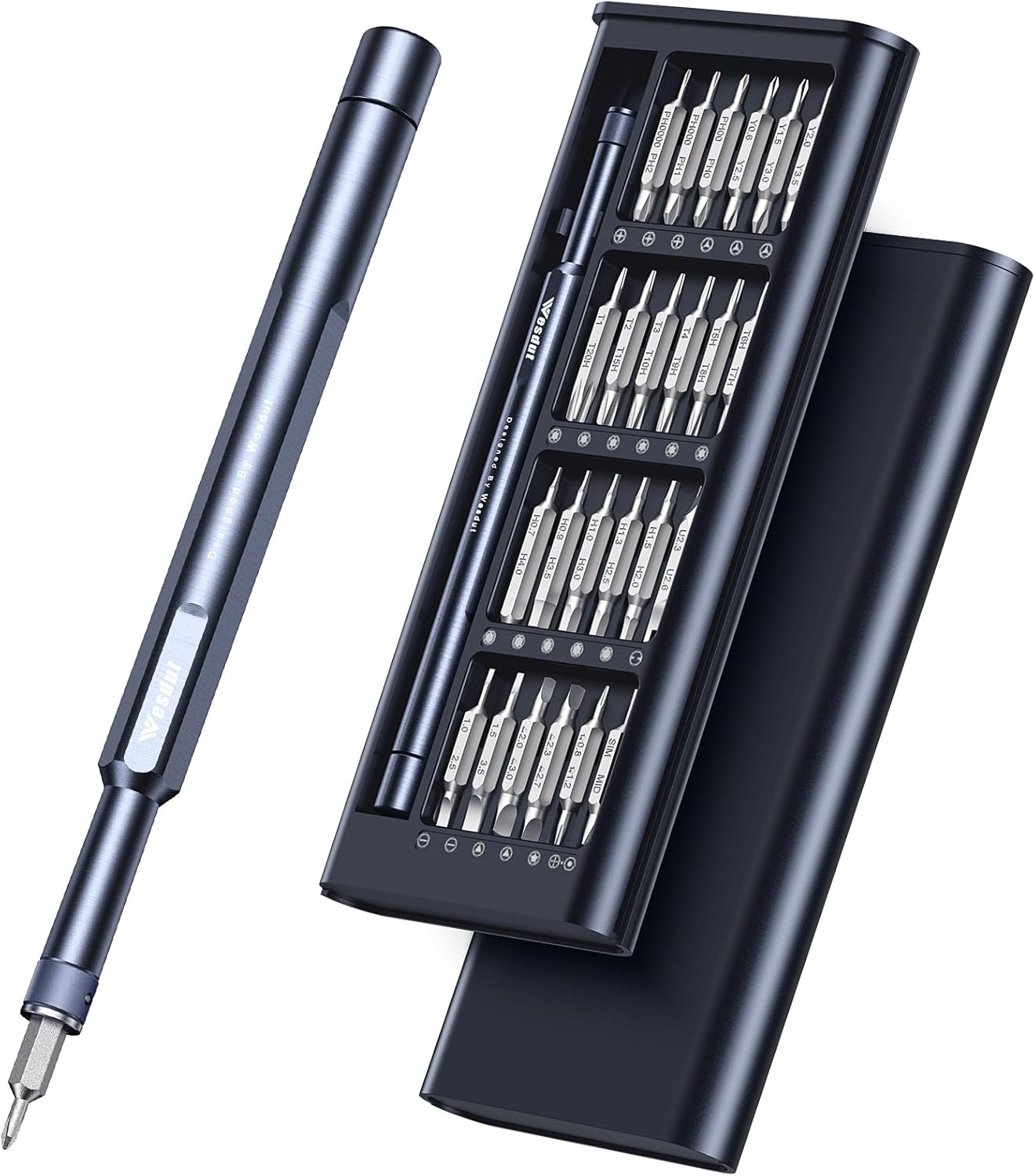 49-in-1 Small Screwdriver Set. [Super Durable] Tiny Torx Screwdriver Fits All Ring Doorbell. Precision Magnetic Mini Repair Tool Kit for Watch. Laptop. Eyeglass. Camera. Men Gift Screw Driver